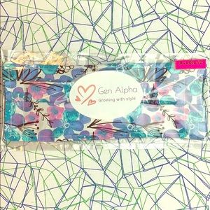 A108 #2 Floral Light Blue & Pink Palette